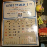 1948 & 50 Advertising Calendars; 