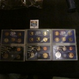 1999 S, 00 S, & 01 S U.S. Proof Set in original box as issued.
