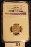 1879 U.S. Three Cent Nickel, NGC slabbed 