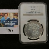 1881 O Morgan Silver Dollar NGC slabbed 