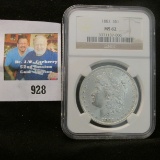 1882 P Morgan Silver Dollar NGC slabbed 