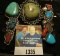 (5) Large Sterling Silver Ladies Rings with Turquoise and/or Coral sets. 'Doc' had these priced at $
