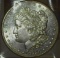 1880 S U.S. Morgan Silver Dollar, Semi-cameo Prooflike.