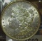 1898 P U.S. Morgan Silver Dollar, Uncirculated.