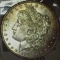 1902 P U.S. Morgan Silver Dollar, Brilliant Uncirculated with gorgeous toning.