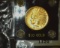 1910 D U.S. Indian Head $10 Gold Eagle, Brilliant Uncirculated in a black Capital holder with gold l