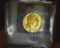 1820A France 20 Francs Gold Piece, EF+. 0.1867 ozs. pure Gold.
