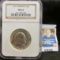 1927 Vermont Commemorative Half Dollar, NGC slabbed 