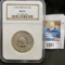 1936 Norfolk Commemorative Half Dollar, NGC slabbed 