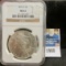 1879 S Morgan Silver Dollar NGC slabbed 