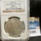 1887 P Morgan Silver Dollar NGC slabbed 