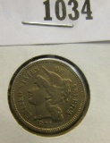 1874 Three Cent Nickel