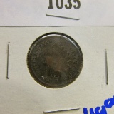 1868 Better Date Indian Head Cent