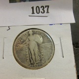 Key Date 1927-S Standing Liberty Quarter