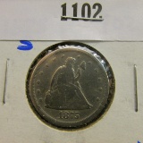 1875-S Silver Twenty Cent Piece