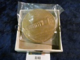 1969 Three Inch Bronze Medal Of The Philadelphia Mint