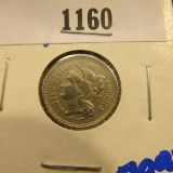 1867 Three Cent Nickel