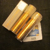 (3) Solid Proof Date Rolls Of 1962, 1964, And 1968-S Lincoln Memorial Cents.  (150 Coins Total)