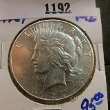 1927 P U.S. Peace Silver Dollar