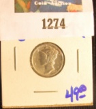 1929-S Mercury Dime