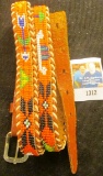 Indian Beaded leather Belt.