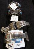 (4) Indian or Western Style Silver Watch Bands. (4x the money).