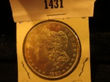 1880 S U.S. Morgan Silver Dollar, Brilliant Uncirculated.