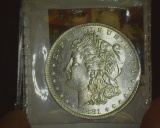 1881 O U.S. Morgan Silver Dollar, Brilliant Uncirculated.