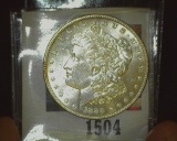 1888 P U.S. Morgan Silver Dollar, Brilliant Uncirculated.