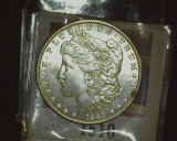 1889 P U.S. Morgan Silver Dollar, Brilliant Uncirculated.