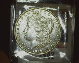 1896 P U.S. Morgan Silver Dollar, Brilliant Uncirculated.