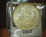 1898 P U.S. Morgan Silver Dollar, EF.