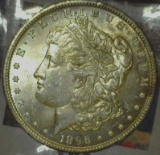 1896 P U.S. Morgan Silver Dollar, Brilliant Uncirculated.