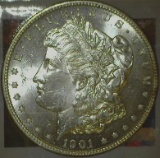 1901 O U.S. Morgan Silver Dollar, Brilliant Uncirculated.