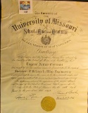 1925 Bachelor of Science Degree from 