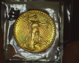 1926 P U.S. Gold Double Eagle Twenty Dollar St. Gaudens, Brilliant Uncirculated. 'Doc' seemed to thi