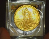 1924 P U.S. Gold Double Eagle Twenty Dollar St. Gaudens, Brilliant Uncirculated.