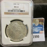 1898 P Morgan Silver Dollar NGC slabbed 