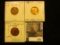 1970 S Small Date, Level 7, Brown AU 58; 70 S Large Date, Low 7, MS 65; & 70 S Large Date, Low 7 Pro