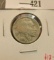 1928 Buffalo nickel, EF.