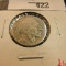 1928 S Buffalo nickel, VF.