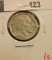 1929 Buffalo nickel, VF.