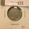 1938 D Buffalo nickel, D over S variety. Gem BU, Fine.
