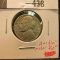 1939 D Jefferson Nickel, AU, slider, Key Date.