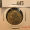 1944 P Silver World War II Jefferson Nickel, Brilliant Uncirculated.