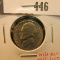 1944 D Silver World War II Jefferson Nickel, Brilliant Uncirculated.