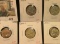 1946 P, D, 47 D, S,. & 49 S Brilliant Uncirculated Jefferson Nickels.