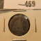 1875 U.S. Seated Liberty Dime, AG/G.