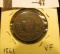 1861 Nova Scotia One Cent, VF.