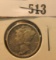 1918 S Mercury Dime , EF.